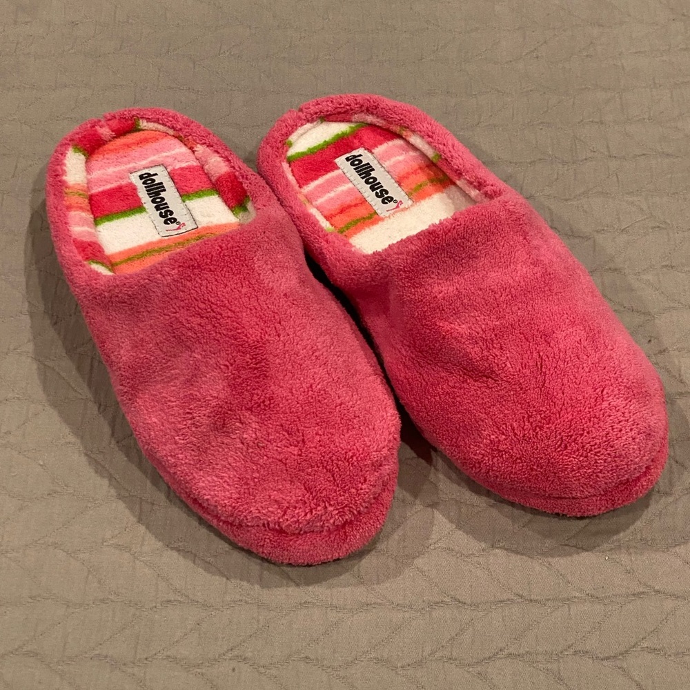 Pink House Slippers